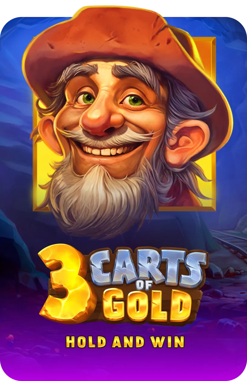 3 Carts of Gold: Hold and Win